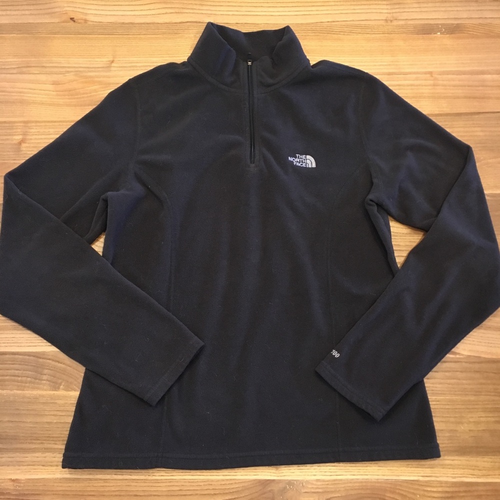 Gray North Face Fleece Pullover